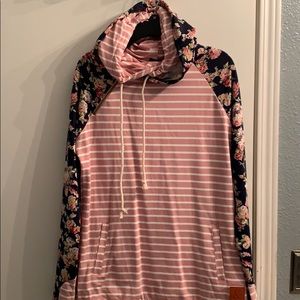 Super cute double hoodie!